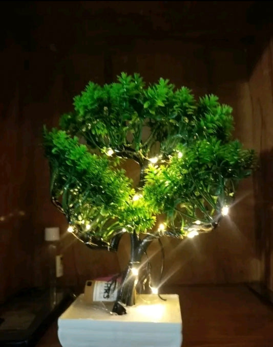 Realistic artificial plant with pot for gift items